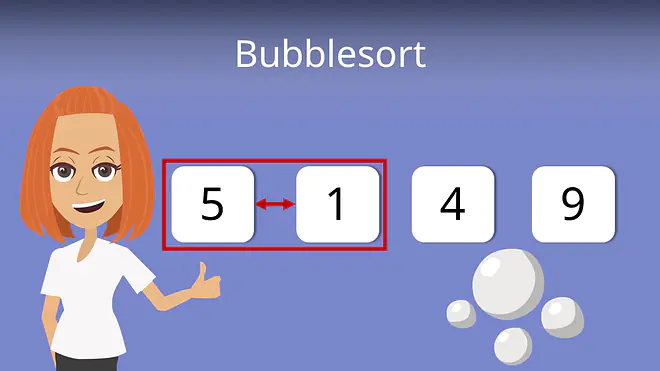 Zum Video: Bubblesort