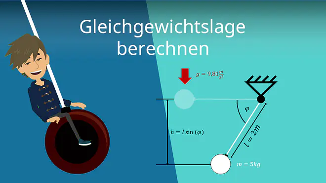 Zum Video: Gleichgewichtslage berechnen