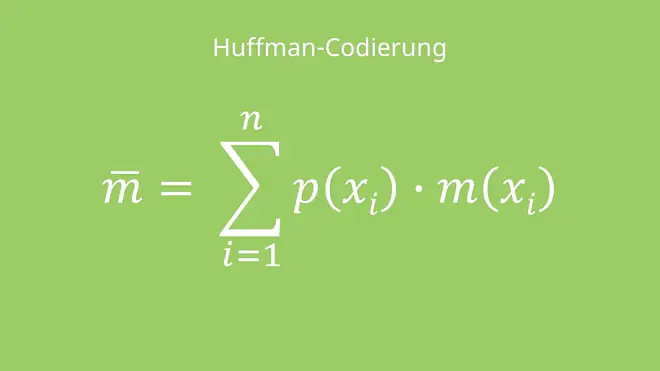 Huffman-Codierung