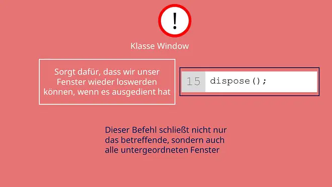 Fenster, Frames