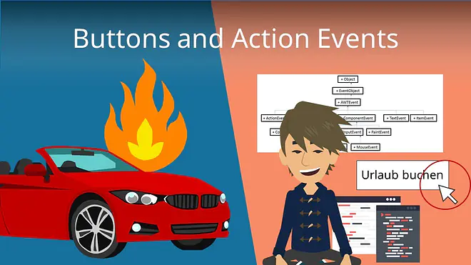 Zum Video: Buttons and Action Events