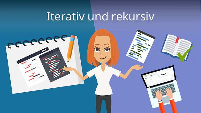 Zum Video: Iterativ und rekursiv