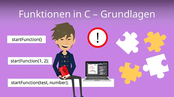 Zum Video: Funktionen in C - Grundlagen
