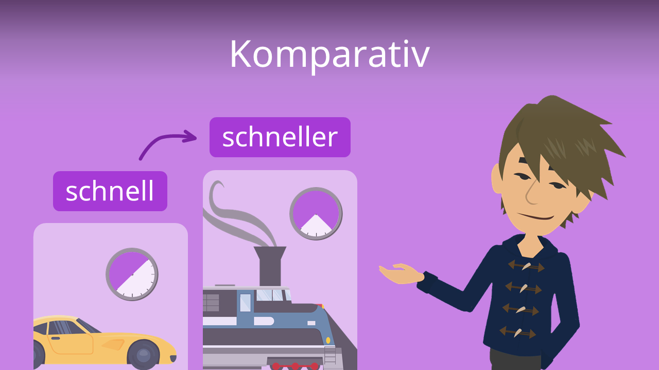 Mit Welcher Konjunktion Ist Der Komparativ Oft Unmittelbar Verknüpft studyflix.de