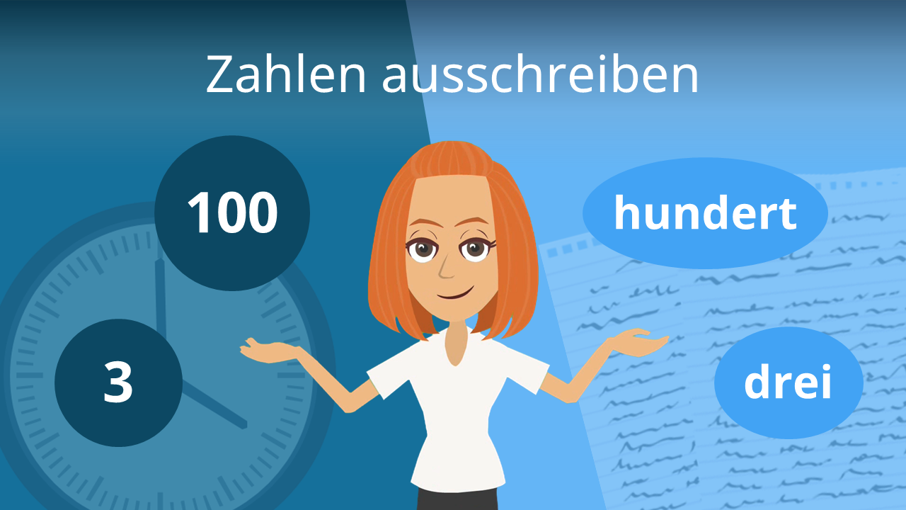 Wann schreibt man Zahlen aus und wann als Ziffer? · [mit Video]