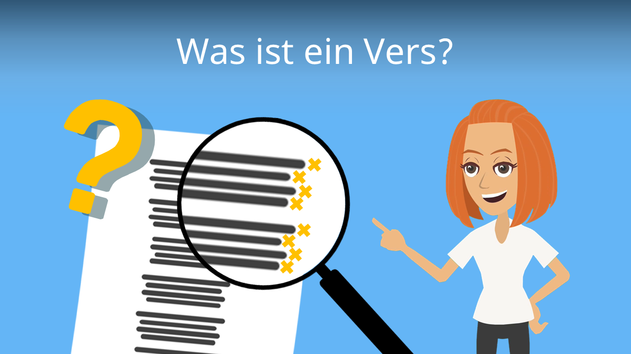 Was ist ein Vers? Definition und Beispiele · [mit Video]