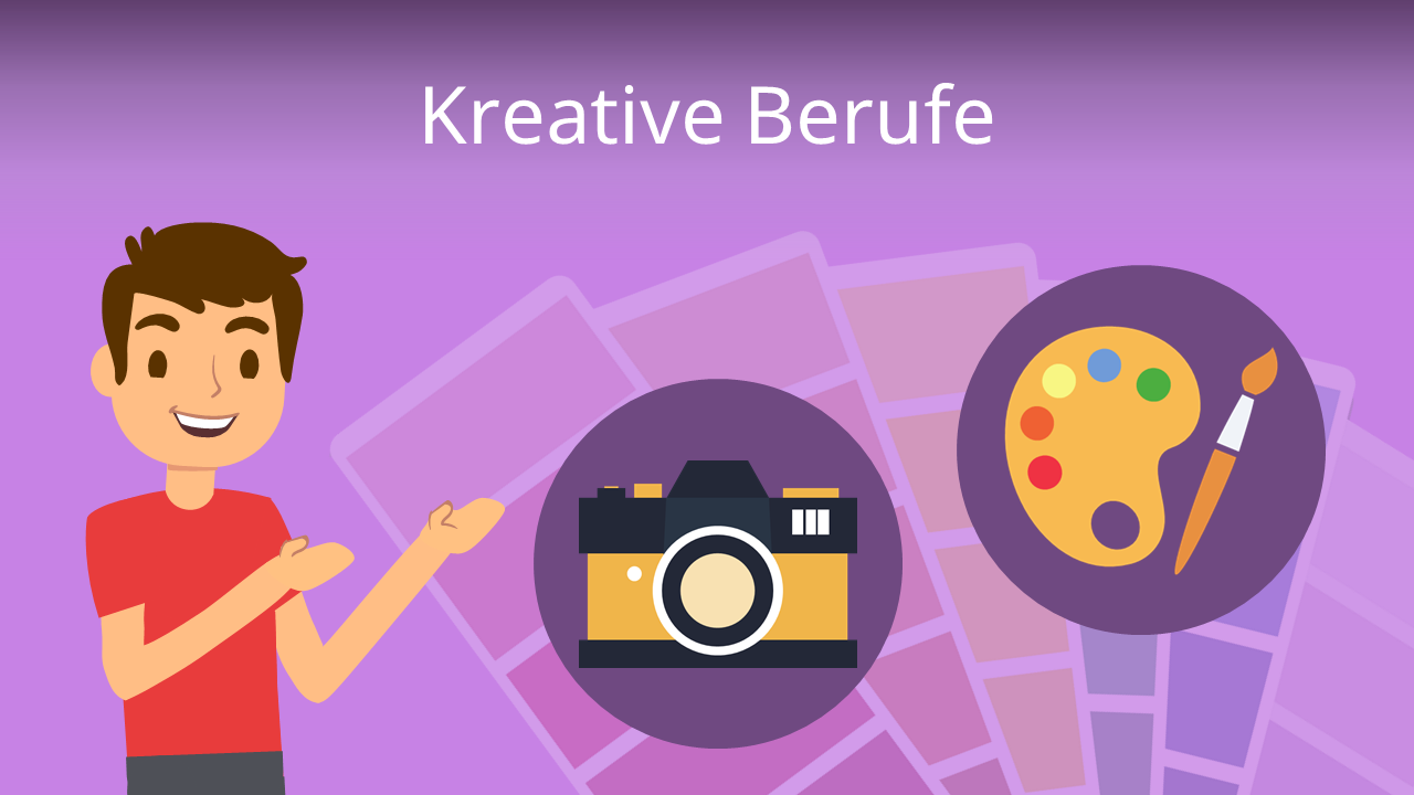 Kreative Berufe • Ausbildungen & Berufe · [mit Video]