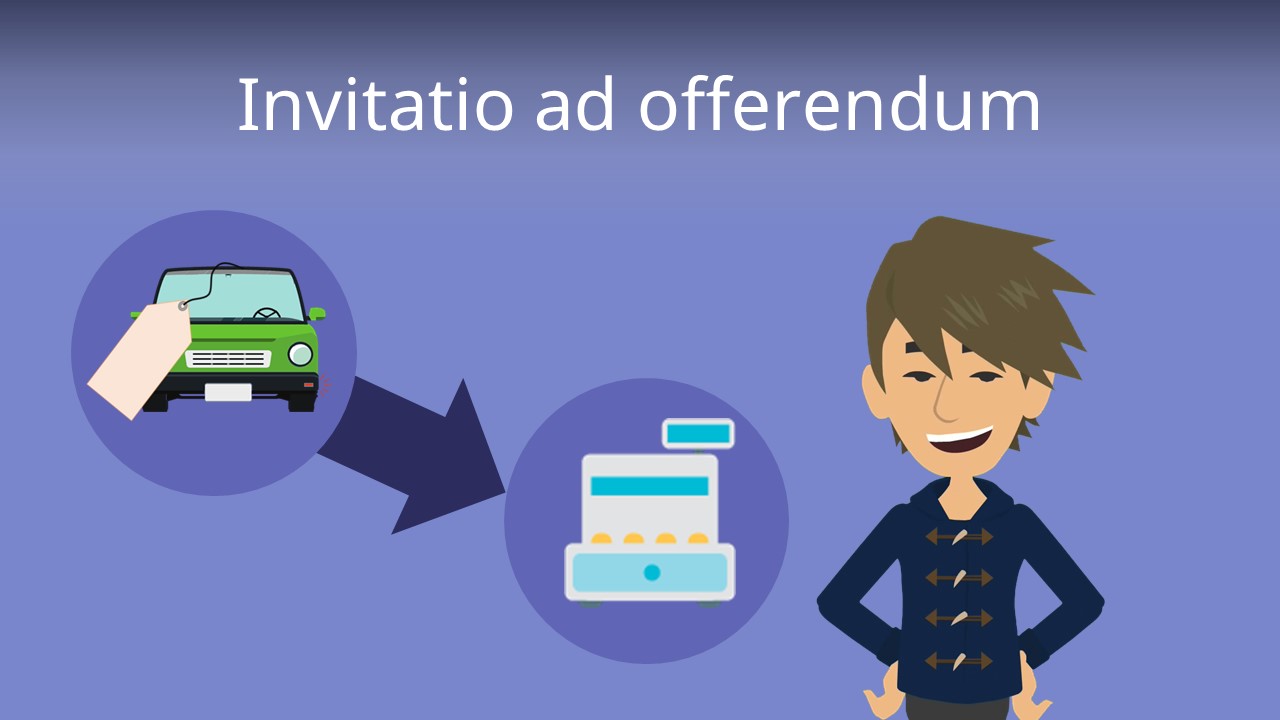 Invitatio Ad Offerendum Beispiel Invitatio ad offerendum • Rechtsbindungswille · [mit Video]