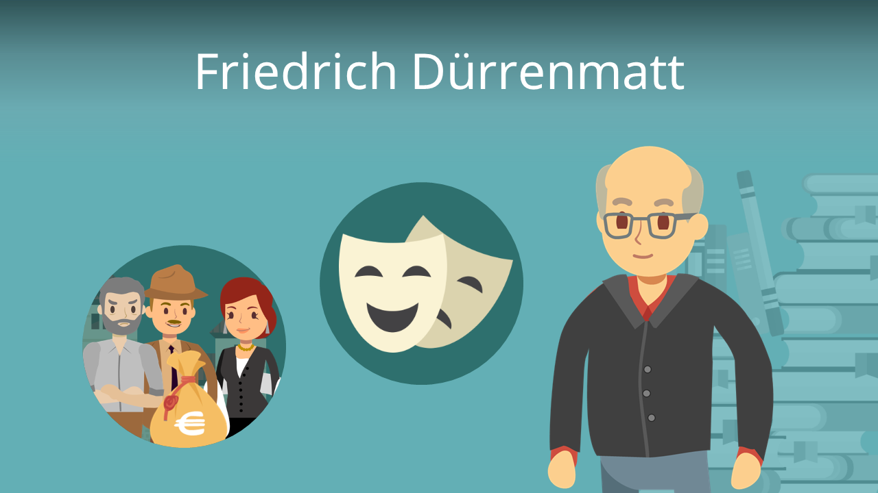 Friedrich Dürrenmatt • Steckbrief, Biografie und