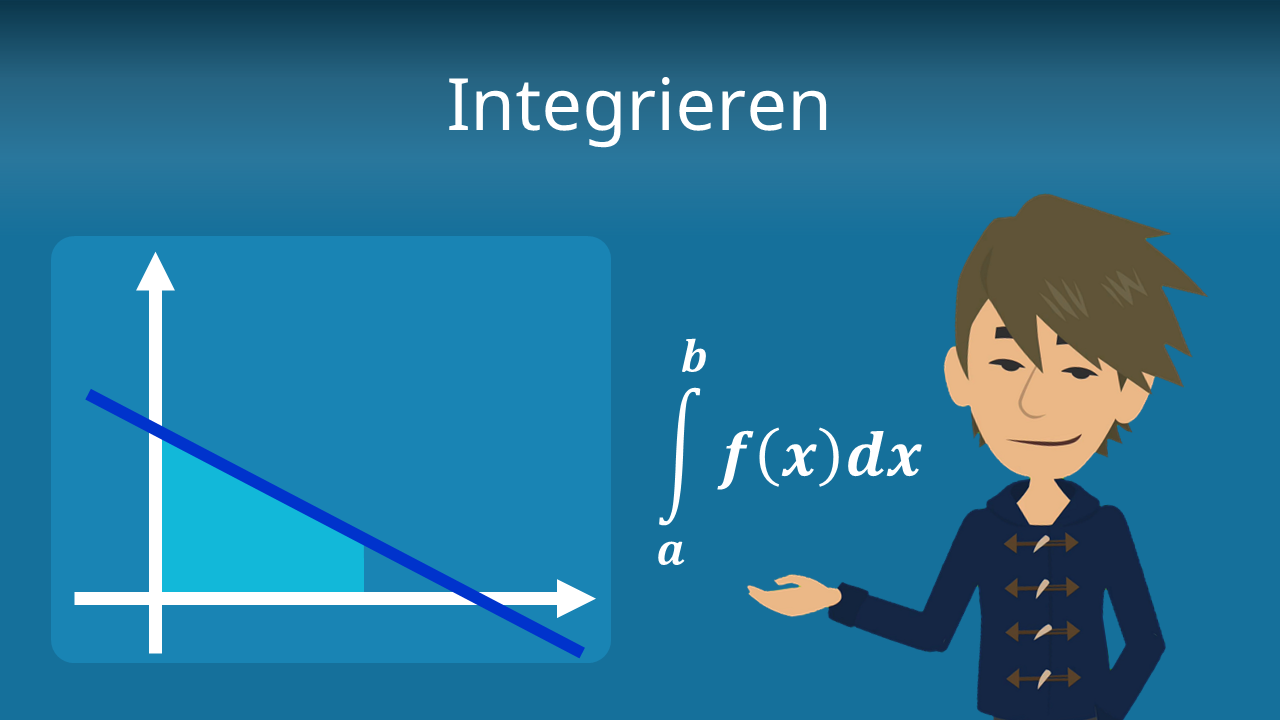 Integrieren • Integrieren Regeln und Beispiele · [mit Video]