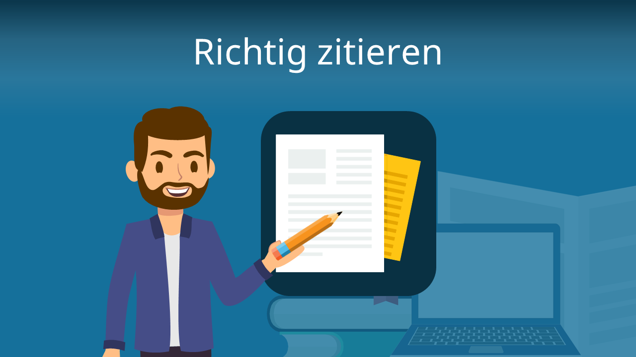 Richtig zitieren • Übersicht über alle Zitierregeln mit Beispielen ...