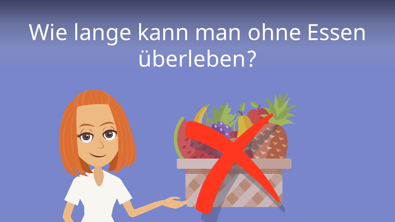Wie lange kann man ohne Essen berleben?