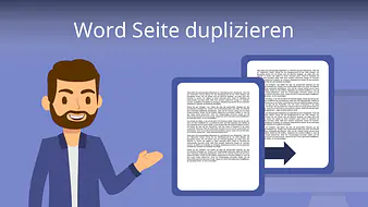 Word Seite duplizieren
