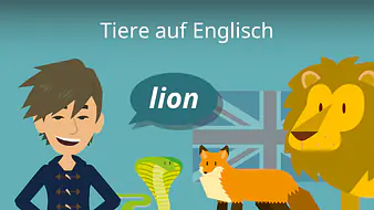 Tiere auf Englisch