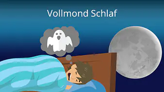Vollmond Schlaf