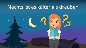 Nachts ist es kälter als draußen