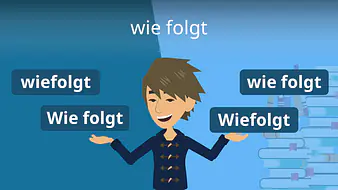 wie folgt