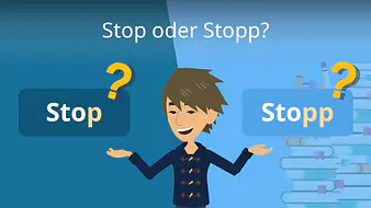 Stop oder Stopp?