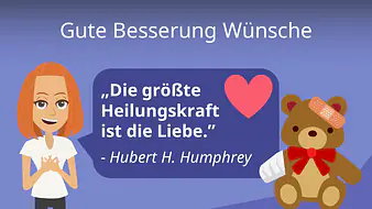 Gute Besserung Wünsche