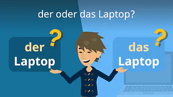 der oder das Laptop?