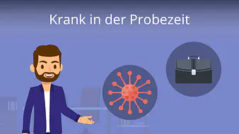 Krank in der Probezeit