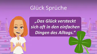 Glück Sprüche