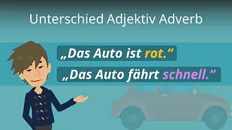 Unterschied Adjektiv Adverb