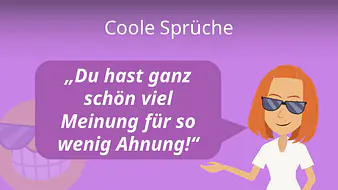 Coole Sprüche