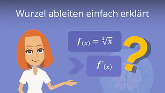 Wurzel ableiten einfach erklärt
