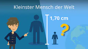 Kleinster Mensch der Welt