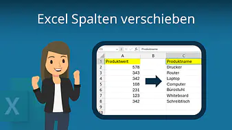 Excel Spalten verschieben