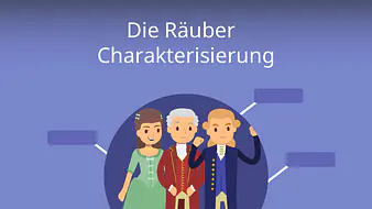 Die Räuber - Charakterisierung