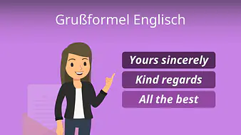 Grußformel Englisch