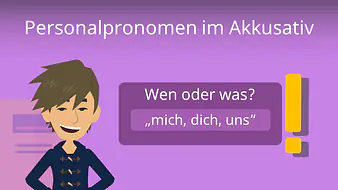 Personalpronomen im Akkusativ
