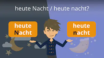 heute Nacht / heute nacht?