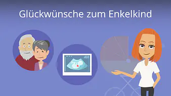 Glückwünsche zum Enkelkind