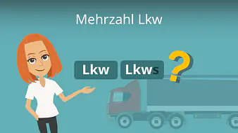 Mehrzahl Lkw