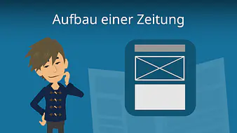 Aufbau einer Zeitung