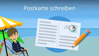 Postkarte schreiben