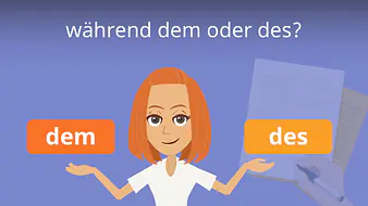 während dem oder des?