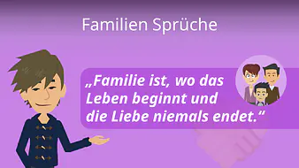 Familien Sprüche