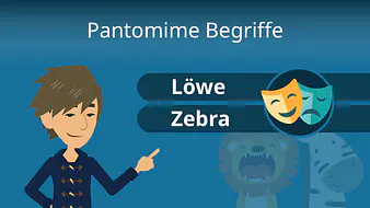 Pantomime Begriffe