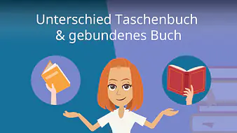 Unterschied Taschenbuch & gebundenes Buch