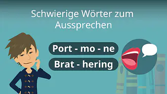Schwierige Wörter zum Aussprechen