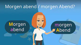 Morgen Abend / morgen abend?
