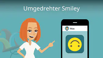 Umgedrehter Smiley
