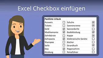Excel Checkbox einfügen