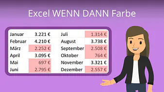 Excel WENN DANN Farbe