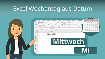 Excel Wochentag aus Datum