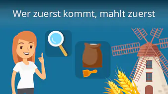 Wer zuerst kommt, mahlt zuerst